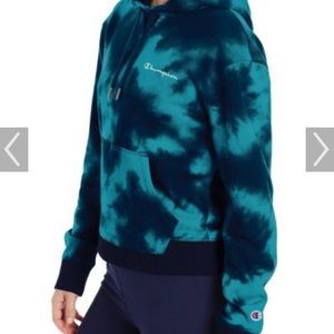 NWT champion crop hoodie